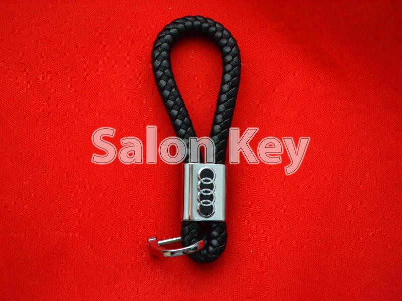 Брелок шкіряний Audi карабін - фото 1 - id-p855269149