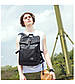 Модний молодіжний рюкзак-мішок Arctic Hunter B00151, для ноутбука розміром до 15,6 дюймів, 23л, фото 8