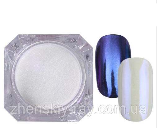 Дзеркальний блиск для втирання (синій)