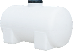 Ємність 100 л горизонтальна ГО ПБ біла Командор 2000
