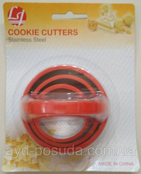 Набір металевих вирубок "Коло" R-3004 арт. 822-2-22