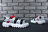 Сандалії чоловічі FILA Disruptor 30637 різнобарвні , фото 7