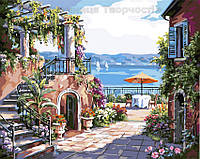 Картина по номерам 40х50 Тосканская терраса (GX7174)