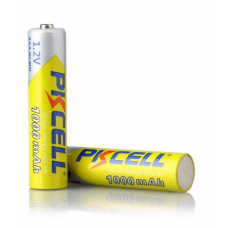 Акумулятор PKCELL 1.2 V AAA 1200mAh NiMH Rechargeable Battery, 2 штуки на блістері ціна за блістер