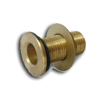 Врізка для бака 1/2 латунна, фото 1