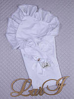 Ковдра-конверт "Мешта" (білий, полікотон/мадаполі, літо, (90*90))