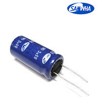 4700mkf - 50v SD 18*40 SAMWHA, 85°C конденсатор електролітичний