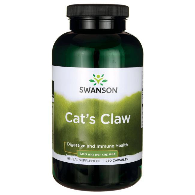 Котячий кіготь / Uncaria tomentosa / Una de gato / cat's Claw, 500 мг капсул 250