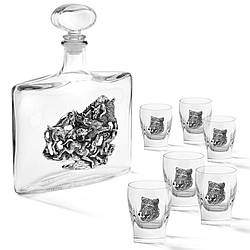 Чарки для горілки 6 шт. і шт.оф Кабан Chinelli