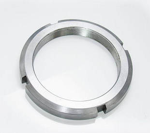 Гайка М85 (17 КМ) кругла сталева шлицевая DIN 981