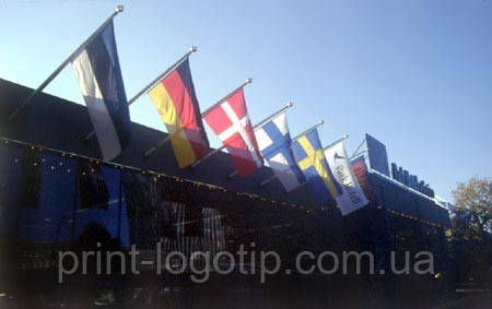 Уличные флаги, большие флаги с логотипом - фото 3 - id-p62700601
