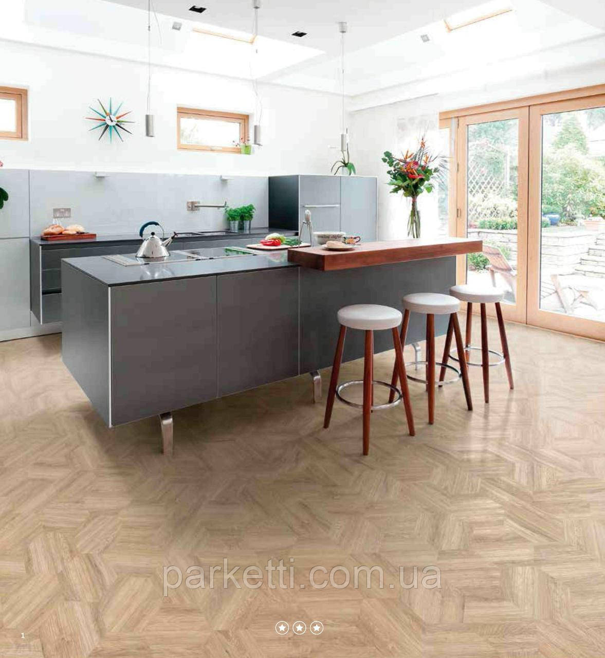 Camaro Wood PUR 2248 Sienna Oak вінілова плитка клейова Polyflor