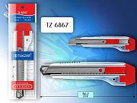 Нож канцелярский TUKZAR TZ-6867 18мм (AUTOLOCK)