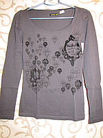 Джемпер молодіжний з довгим рукавом, сірий, 44р.