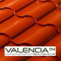 Металочерепиця Валенсія Mат 0.5 mm RAL 8017, фото 3