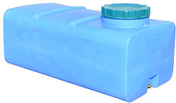 Ємність 400 л квадратна ГК блакитна Командор 2000