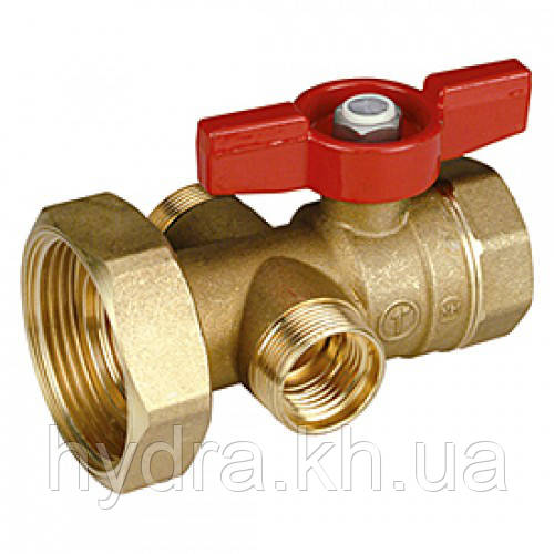 Кульовий клапан 1" x 1 1/2" nut для термометра R287Y005 Giacomini