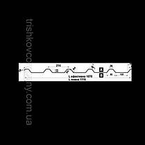 Профнастил Blachy Pruszynski покрівельний T - 35 Е - 0,7 мм Алюмоцинк, фото 5