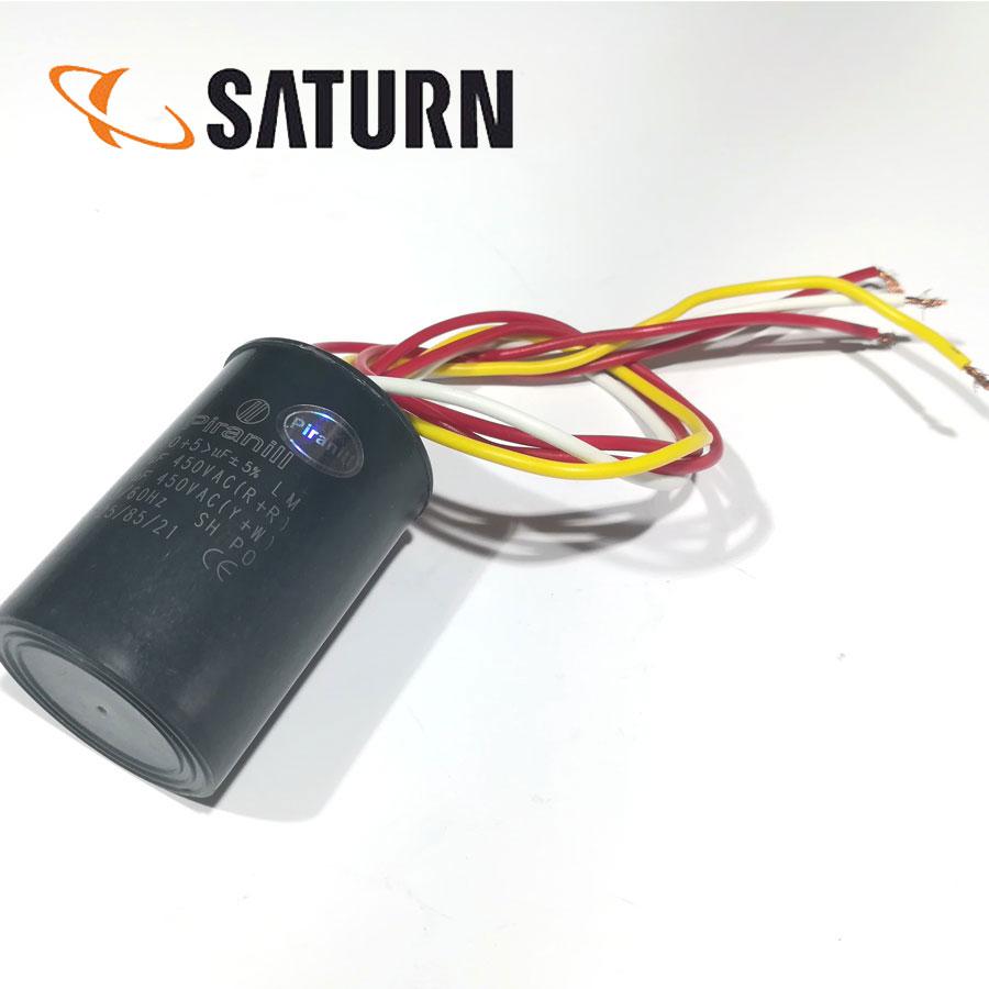 Конденсатор SATURN подвійний для пральної машини - запчастини для пральних та сушильних машин Saturn
