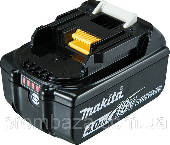 Акумуляторна батарея Makita LXT BL1840B (Li-ion 18 V, 4.0 А·год), фото 1