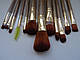 Набір пензлів для нанесення макіяжу Kylie Professional Brush Set, фото 11