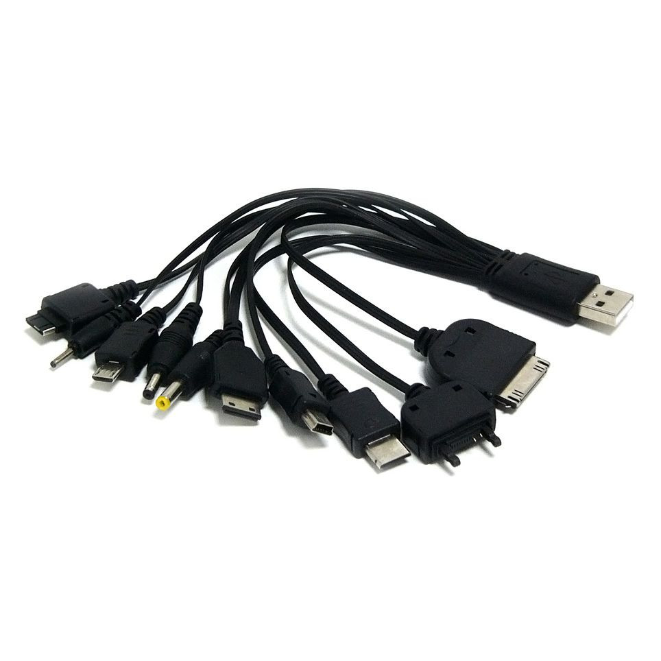 Универсальный USB кабель для зарядки 1 вход >>10 выходов. - фото 6 - id-p62751668