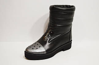 Черевики зимові casual El Passo 2042 чорні, фото 2