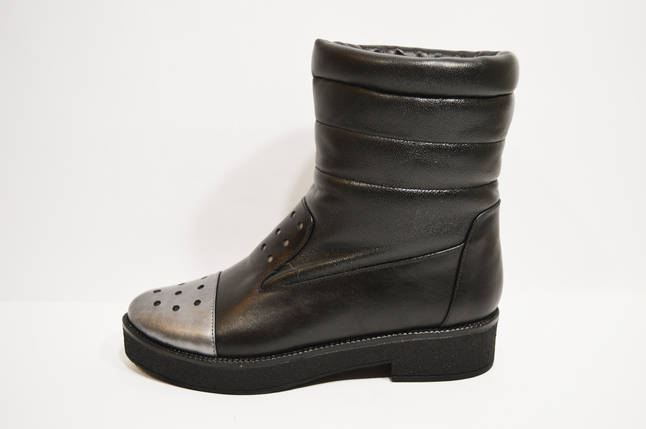 Черевики зимові casual El Passo 2042 чорні, фото 1