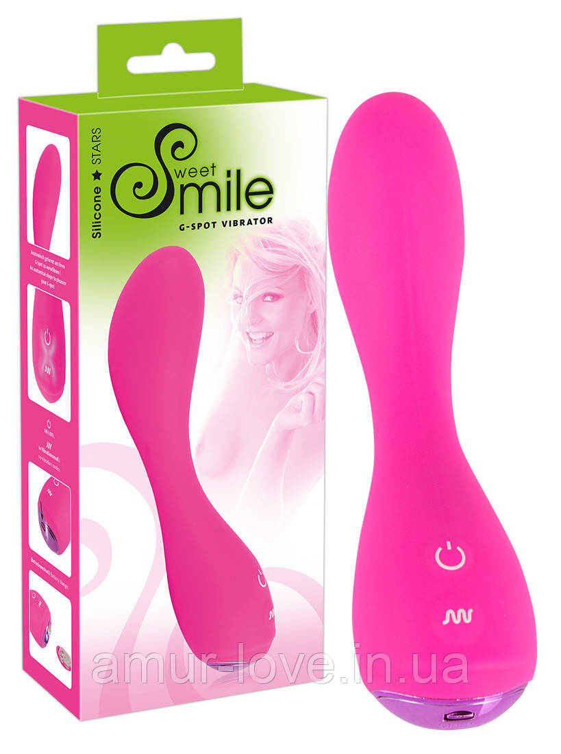 Стимулятори G-точки Sweet Smile G-Spot Vibrator, фото 1