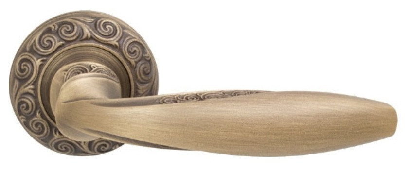 Дверна ручка на розетці Fimet 177 Anna F43 Бронза матова, фото 1