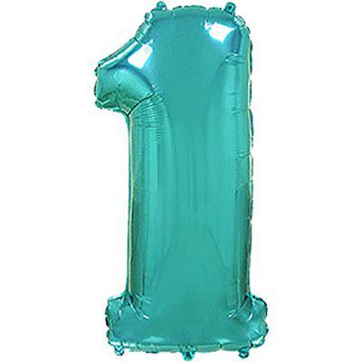 Фольгований шар  Flexmetal (Іспанія) цифра 1 Тіффані 40" (95 см)