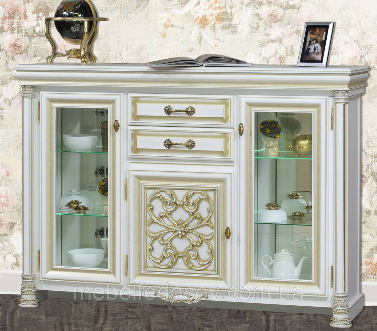 Комод Гранда бар 1,73 (Скай) 1730х1230х450 мм, фото 1