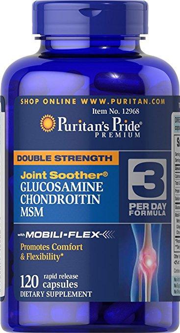 Хондопротектор DS Glucosamine, Chondroitin & MSM Joint Soother 120 caplet