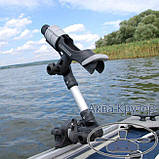 Borika FASTen Ex225 Подовжувач (L= 205 мм) на трубу Ø 25 мм для човнів, колір чорний, сірий, фото 3