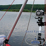 Borika FASTen Ex225 Подовжувач (L= 205 мм) на трубу Ø 25 мм для човнів, колір чорний, сірий, фото 6