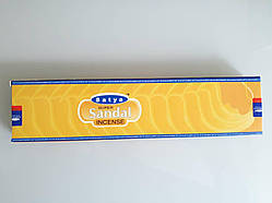 Ароматичні палички Супер Сандалу. Благовонія. Аромапалички. 18г Satya