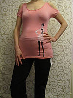 Туніка молодіжна, рожева, розмір S