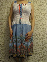Літній сарафан жіночий комбінований