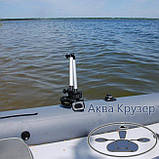 FASTen (Борика) Ex610 Подовжувач складаний 610 мм для тюнінгу човнів, колір чорний, сірий, фото 6