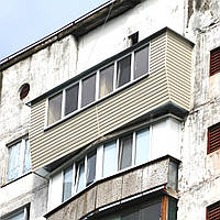 Балкон под ключ в серии дома БПС-6