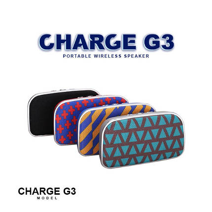 Портативна Bluetooth-колонка Charge G3 переносний динамік , фото 4