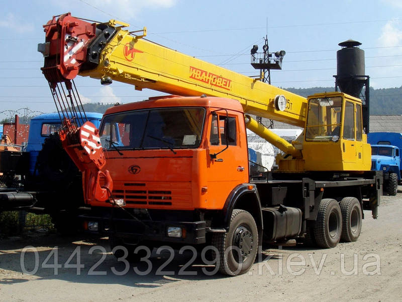 Оренда автокрана 25 тонн