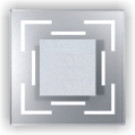 Світильник LED декоративний CRISTAL 02, алюміній, холодний білий
