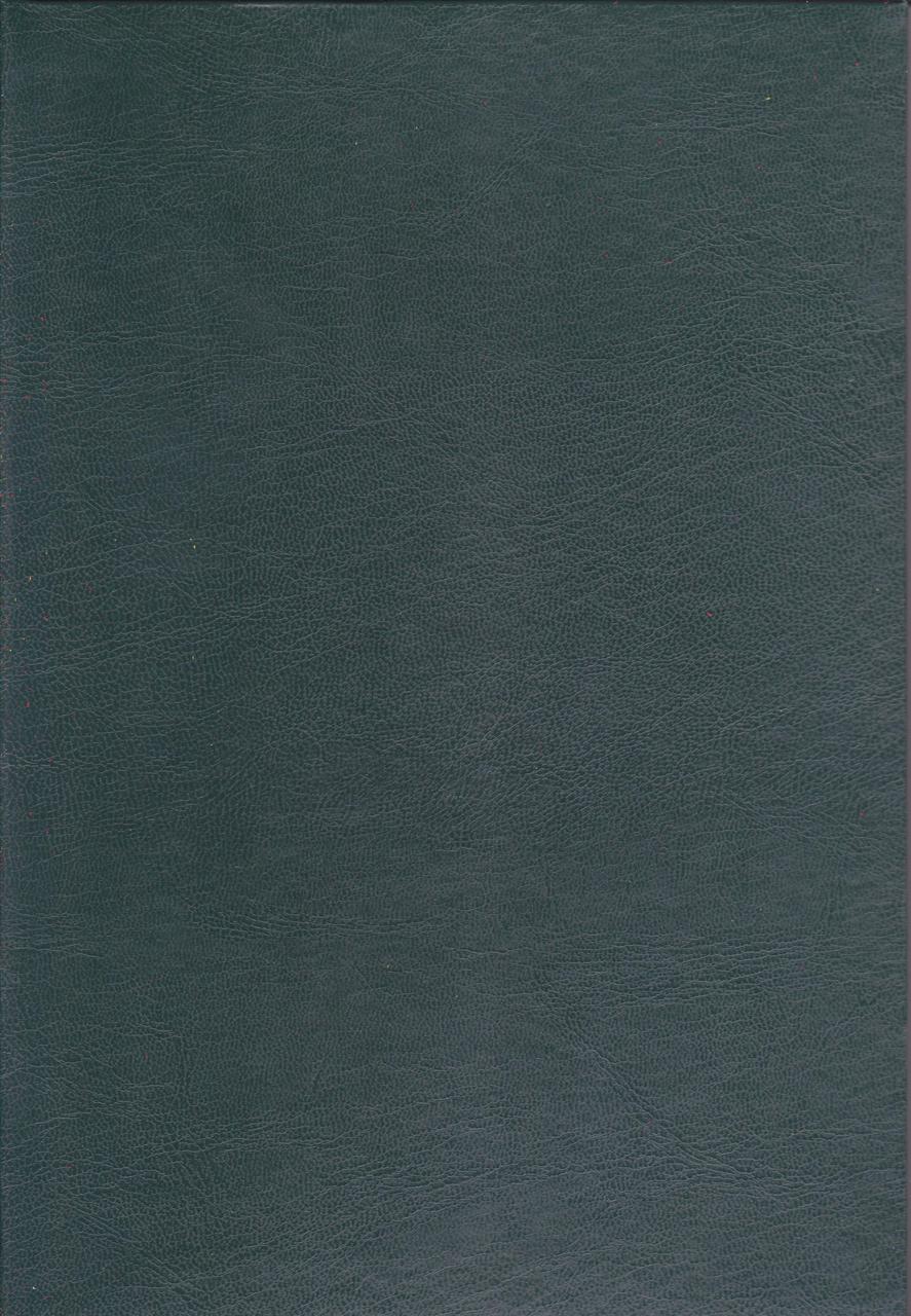 Канцелярська книга А4 200 арк. тв. обкладинка Бумвініл зелена 44169