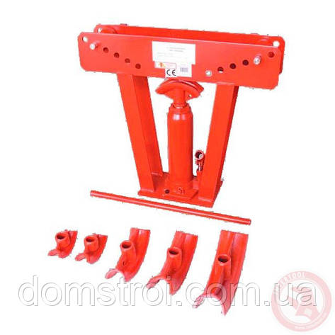 Гідравлічний трубогин 12 т, диметр труб: 1/2"; 3/4"; 1"; 1-1/4''; 1-1/2''; 2'' INTERTOOL GT1212, фото 1