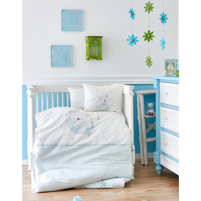 Постільна білизна для немовлят Karaca Home — Moon 2018-1 ранфорс 