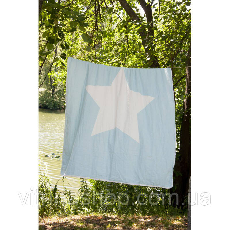 Плед-накидка Barine — North Star Throw Blue 130*170