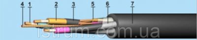 Кабель шахтний КГЭШ 3х35+1х10+3х4