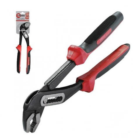 Кліщі сантехнічні 250мм з ізольованими рукоятками до 1000В Intertool NT-0241, фото 1
