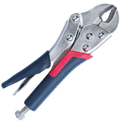 Клещи зажимные универсальные 255мм, Cr-V Intertool UT-5203, фото 1